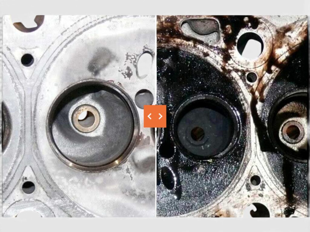 Ultrazvukové čištění motoru