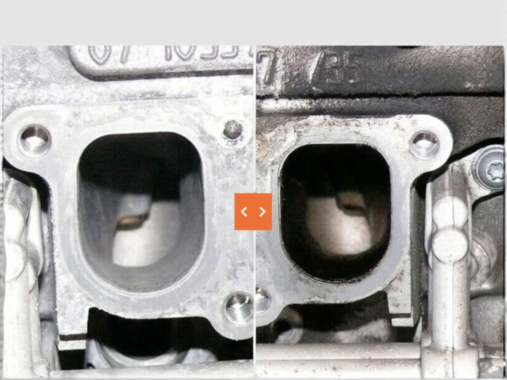 Ultrazvukové čištění motoru
